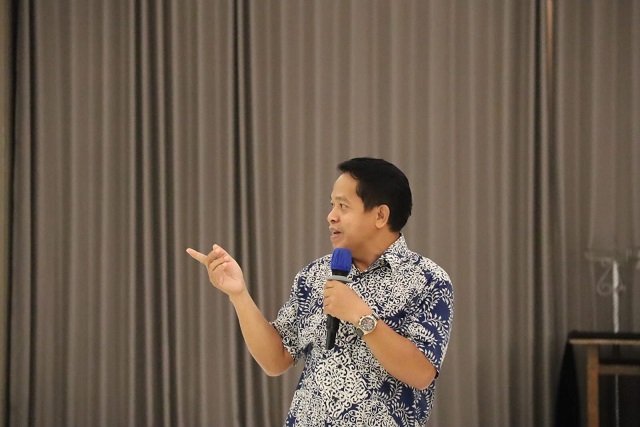 PAKAI Bapak Maryana menyampaikan kata sambutan dalam Sosialisasi BKS 2026_2